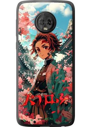 Чехол на motorola moto g6 tanjiro kamado "6132u-982-10746"