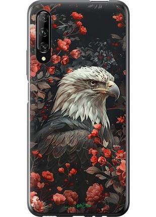 Чехол на huawei p smart pro цветочный страж "6102u-1906-10746"