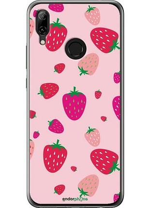 Чехол на huawei nova 3 клубнички "4332u-1535-10746"