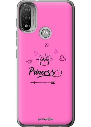 Чехол на motorola e20 princess "4361u-2509-10746"