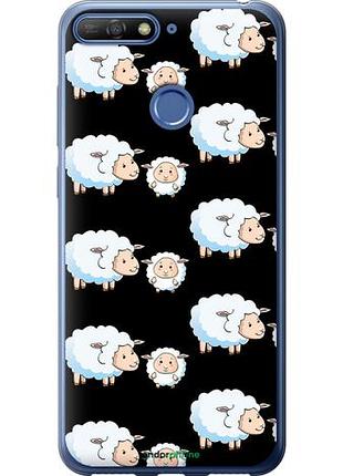Чехол на huawei honor 7a pro овечки1 "4637u-1440-10746"