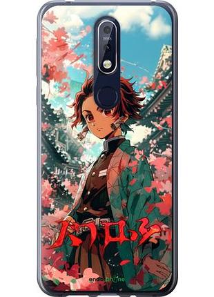 Чехол на nokia 7.1 tanjiro kamado "6132u-1593-10746"