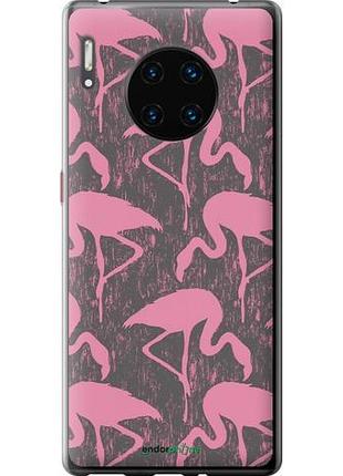 Чехол на huawei mate 30 pro vintage-flamingos "4171u-1796-10746"