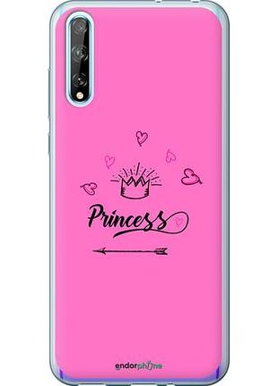 Чехол на huawei p smart s princess "4361u-1813-10746"