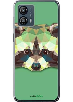 Чехол на motorola moto g53 енот "1217u-3047-10746"