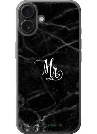 Чехол на iphone 16 plus мрамор1 "4582u-3714-10746"