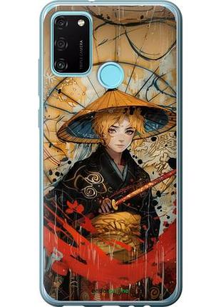 Чехол на huawei honor 9a самурайская отвага "6115u-1900-10746"