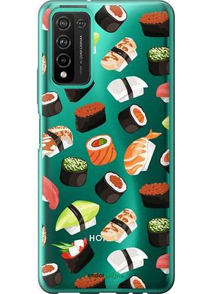 Чехол на huawei honor 10x lite суши "4404u-2198-10746"