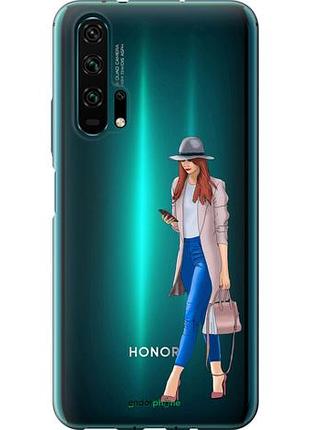 Чехол на huawei honor 20 pro девушка 1 "4751u-1702-10746"