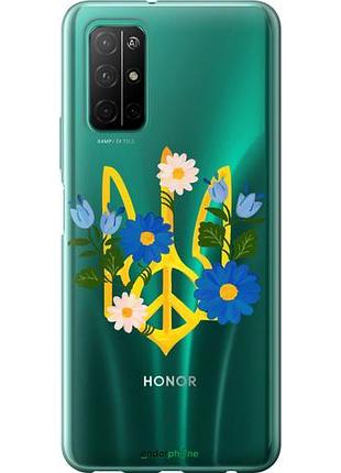Чехол на huawei honor 30s герб v3 "5265u-1897-10746"