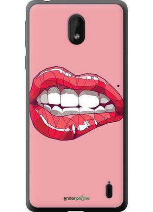 Чехол на nokia 1 plus sexy lips "4174u-1677-10746"