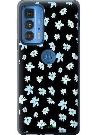 Чехол на motorola edge 20 pro цветочный "4900u-2662-10746"
