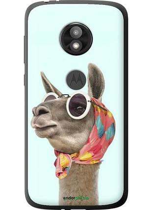 Чехол на motorola moto e5 play модная лама "4479u-1429-10746"