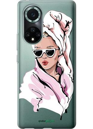 Чохол на huawei nova 9 pro дівчина в окулярах 2 "4714u-2503-10746"