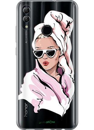 Чохол на huawei honor 10 lite дівчина в окулярах 2 "4714u-1618-10746"