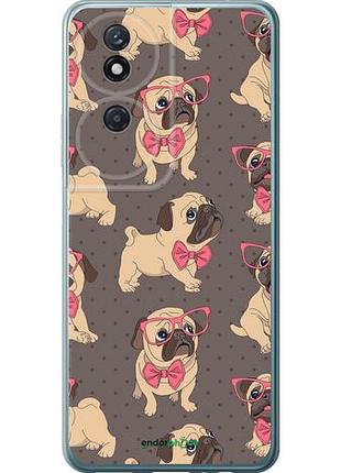 Чехол на huawei honor play 50 plus мопсики 2 "4362u-3399-10746"