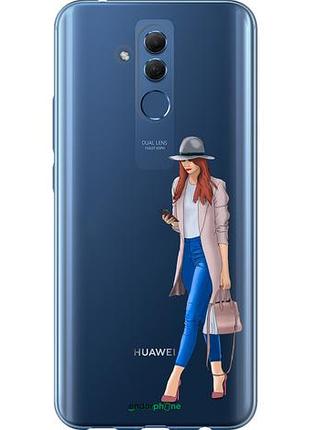 Чехол на huawei mate 20 lite девушка 1 "4751u-1575-10746"