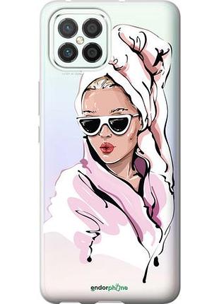 Чохол на huawei nova 8 se дівчина в окулярах 2 "4714u-2126-10746"