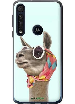 Чехол на motorola one macro модная лама "4479u-1812-10746"