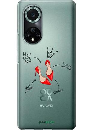 Чехол на huawei nova 9 pro женщина "4599u-2503-10746"