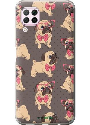 Чехол на huawei nova 6se мопсики 2 "4362u-1823-10746"