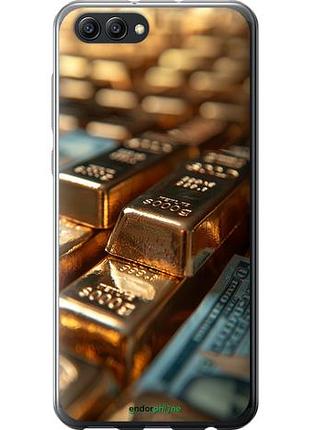 Чехол на huawei honor v10 / view 10 сияние золота "6104u-1579-10746"