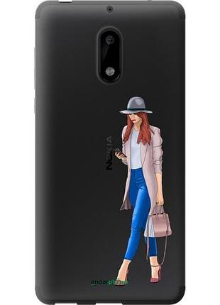 Чохол на nokia 6 дівчина 1 "4751u-898-10746"