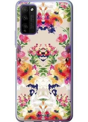 Чехол на huawei honor 30 lite цветочный узор "1083u-2074-10746"