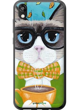 Чехол на huawei honor 8s cat&coffee "4053u-1679-10746"