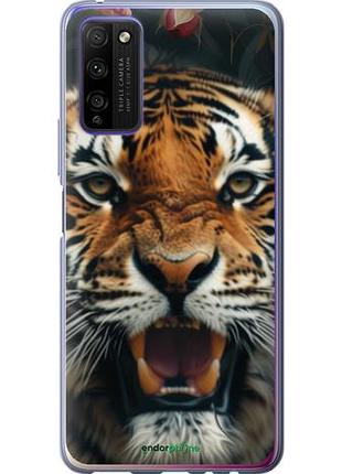 Чехол на huawei honor 30 lite тигровое величие "6080u-2074-10746"