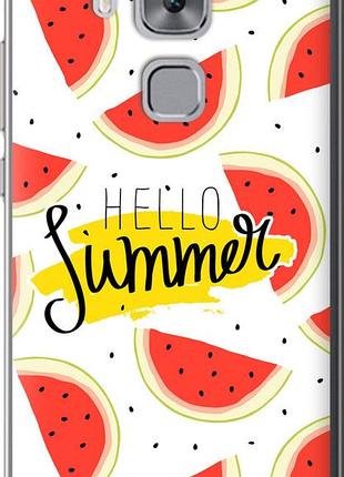 Чехол на huawei nova plus hello summer "4356u-961-10746"