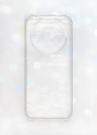 Чохол з потовщеними кутами на xiaomi redmi a3 мандруй (принт 407)