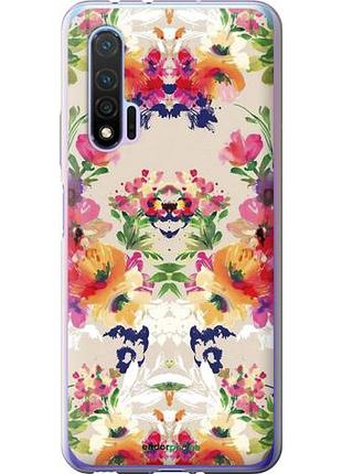 Чехол на huawei nova 6 цветочный узор "1083u-1821-10746"
