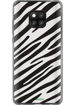 Чехол на huawei mate 20 pro классическая зебра "4874u-1567-10746"