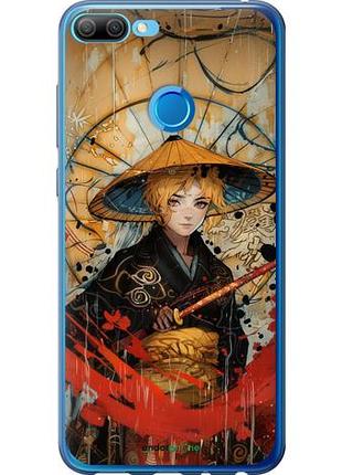 Чехол на huawei honor 9i самурайская отвага "6115u-1853-10746"