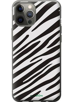 Чехол на iphone 12 pro max классическая зебра "4874u-2054-10746"