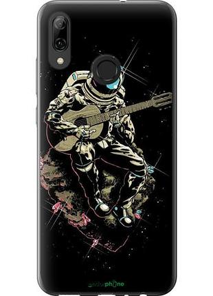 Чехол на huawei p smart 2019 космонавт с гиратой "4138u-1634-10746"