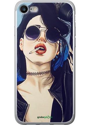 Чехол на iphone se 2022 девушка на стиле "4151u-3737-10746"