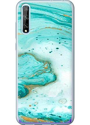 Чохол на huawei p smart s мармуровий "4895u-1813-10746"