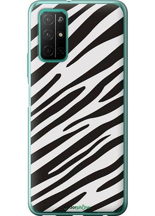 Чехол на huawei honor 30s классическая зебра "4874u-1897-10746"