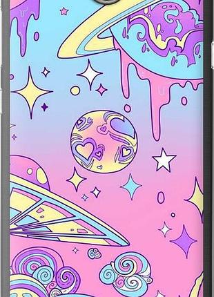 Чехол на huawei y5 ii розовая галактика "4146u-496-10746"