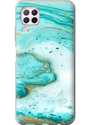 Чехол на huawei p40 lite мраморный "4895u-1887-10746"