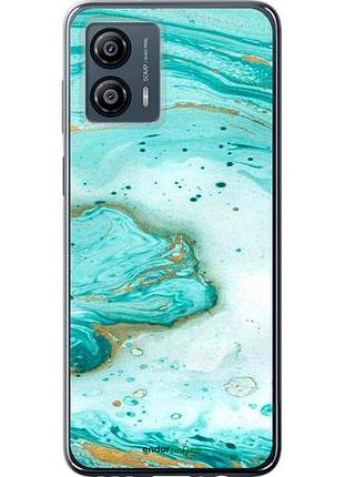 Чехол на motorola moto g53 мраморный "4895u-3047-10746"