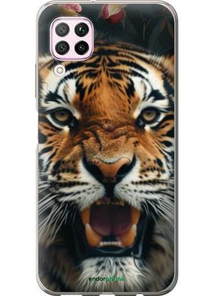 Чехол на huawei p40 lite тигровое величие "6080u-1887-10746"