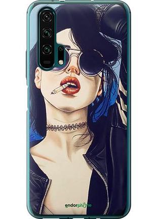 Чехол на huawei honor 20 pro девушка на стиле "4151u-1702-10746"