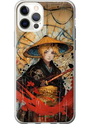 Чехол на iphone 12 pro самурайская отвага "6115u-2052-10746"