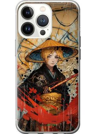 Чехол на iphone 13 pro самурайская отвага "6115u-2372-10746"