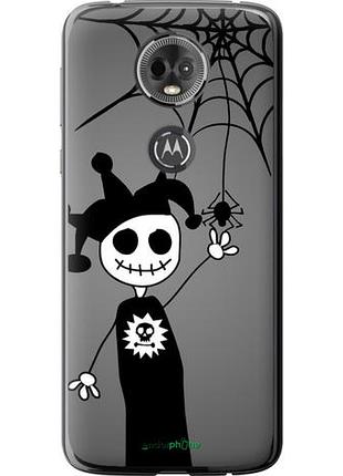 Чехол на motorola moto e5 plus happy halloween "1188u-1412-10746"