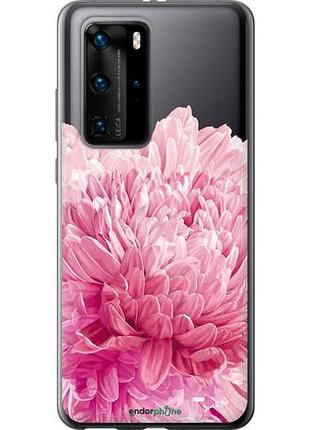 Чехол на huawei p40 pro хризантема "4666u-1839-10746"