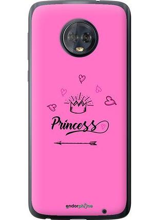 Чехол на motorola moto g6 plus princess "4361u-976-10746"